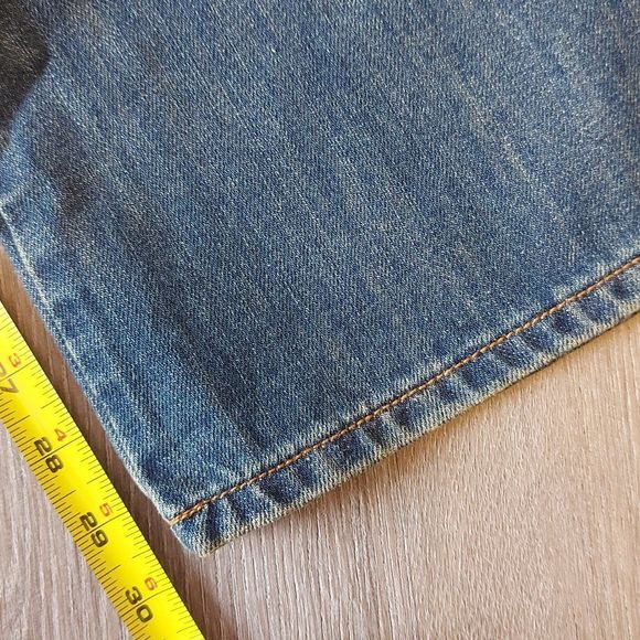 Diesel Distressed Boot Cut Jeans - Picture 11 of 11